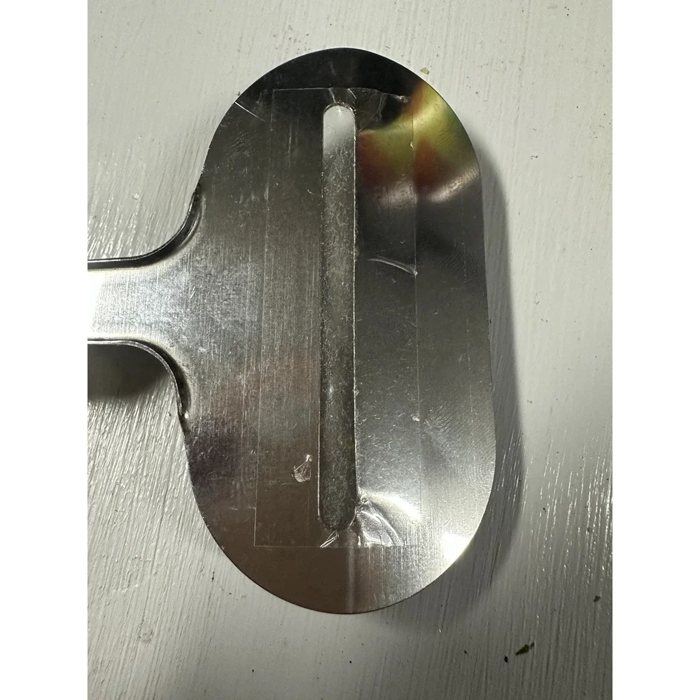 Vintage IKEA Yellow Handle Stainless Steel Cheese Slicer Plane Kitchen NEW
